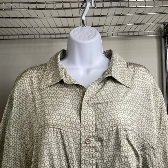 Vintage Y2K Marithe Francois Girbaud Men's Silk Button Up Shirt Size XXL 80’s - Picture 10 of 16